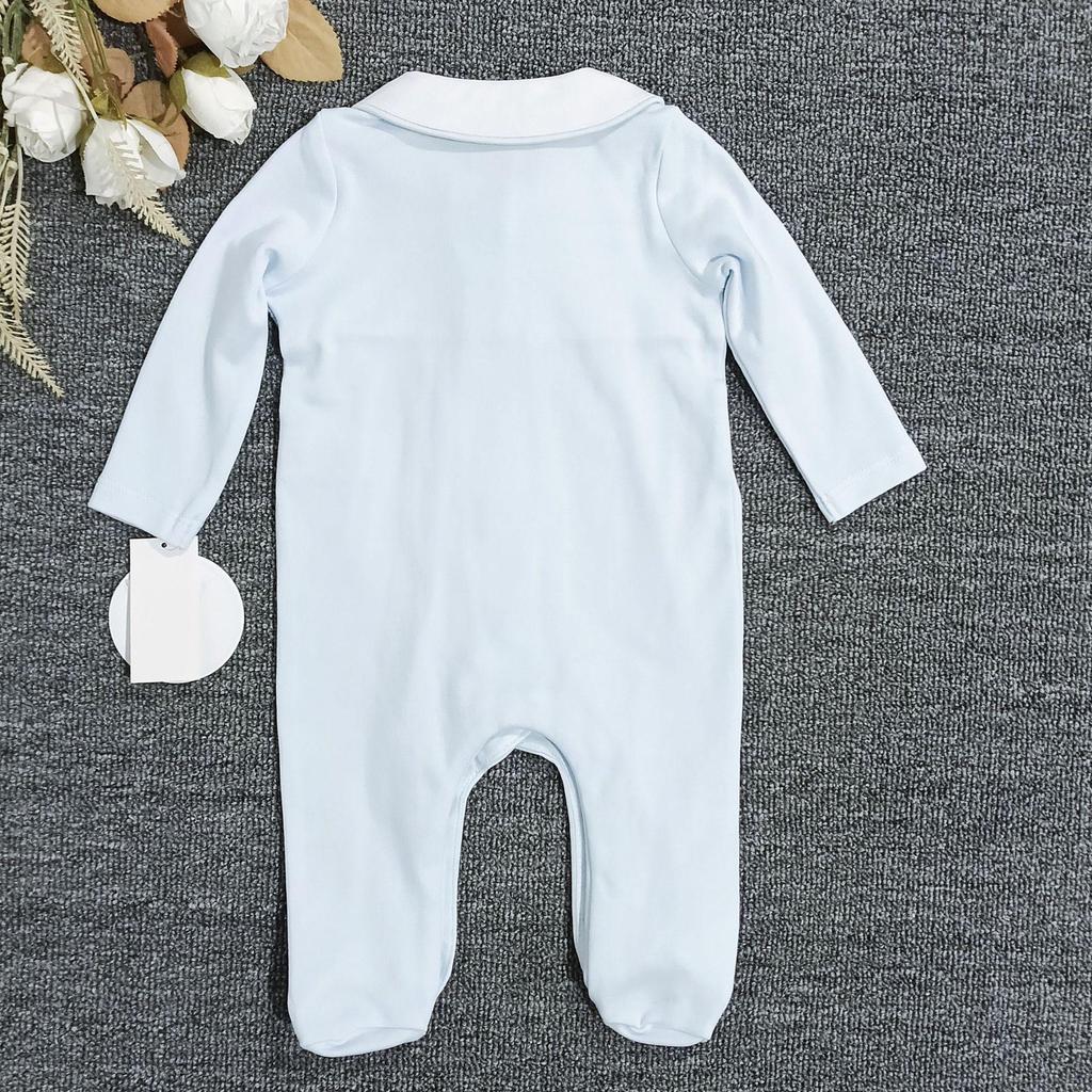 Premium All-Season Pure Cotton Baby Jumpsuit - Class A Infant & Toddler Romper for Outings