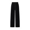 MO&Co. Velour-Feel High-Waist Straight Leg Sweatpants