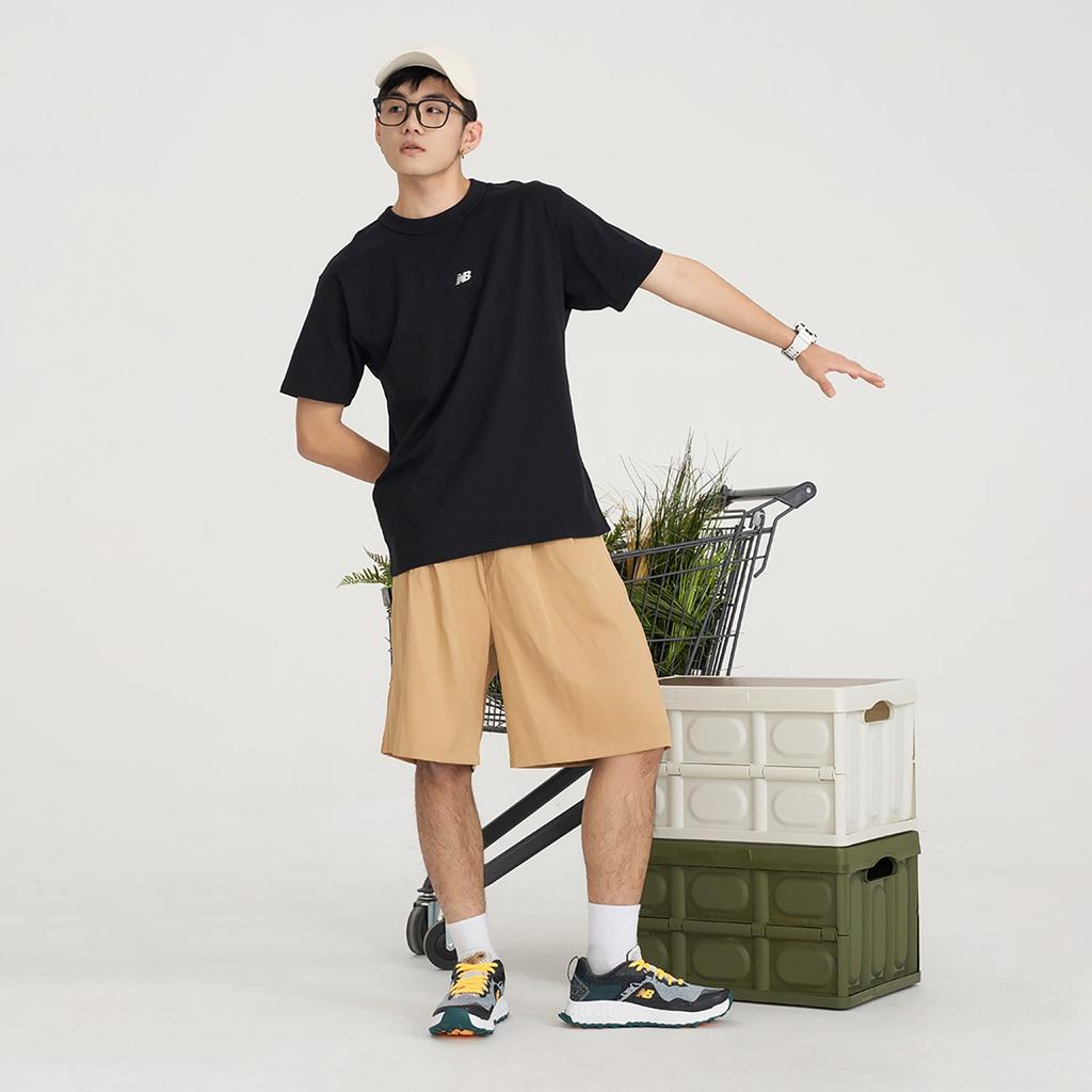 New Balance T Shirt Unisex Black AMT31504-BK