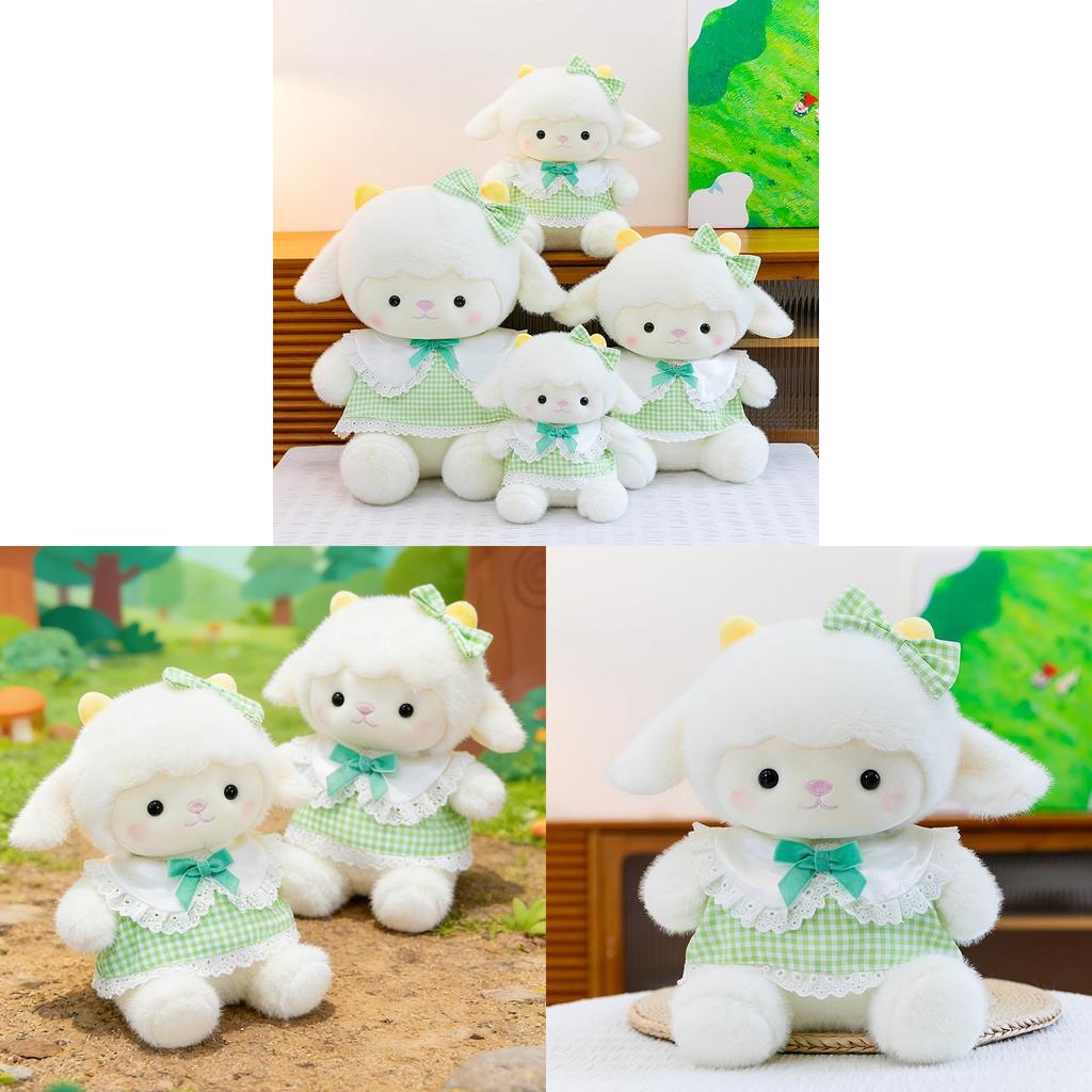 Cute Cartoon Farm Dreamland Plush Toy Lamb 30cm Pp Cotton Home Decor Gift