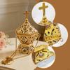 Arabic Burner Holder Decorative Elegant Display Middle Eastern Arab Censer Arabian for Birthday Gift