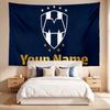 Club De Fútbol Monterrey (14) Custom Name Tapestry Wall Hanging Tapestry Wall Art Decor for Bedroom Living Room