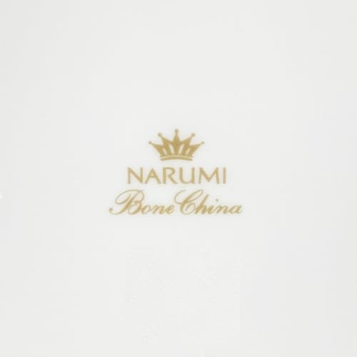 NARUMI Silky White 19cm Bone China Cake Plate 9968-1526
