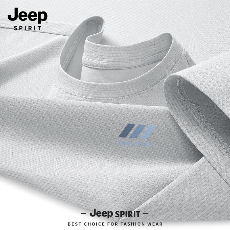 

JEEP SPIRIT Men s Quick-Dry Loose Fit Short Sleeve T-Shirt M
