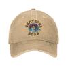 Berretto da Baseball Rock Band Dead Grato Casual Usurato Lavato Teschio Musicale Snapback Unisex per Allenamenti all'Aperto Cappelli Regolabili
