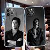 Vampire Diaries Damon Transparent Phone Case for Motorola Moto G40 G04 G05 One Ace Action  Fusion + Plus Hyper Macro Vision Zoom