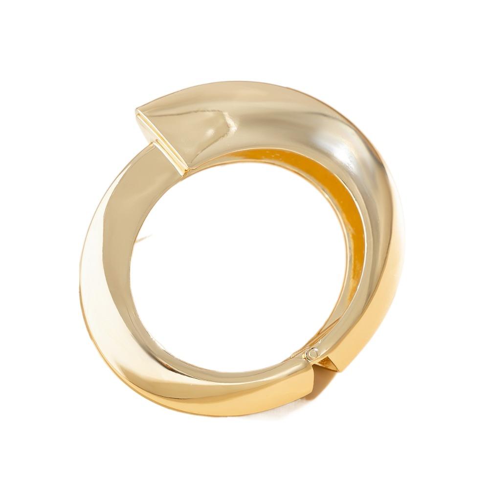 Zinc Zinc Alloy Acrylic Bangle Vintage Retro Hand Ring Creative Irregular Chunky Bangles  Gift