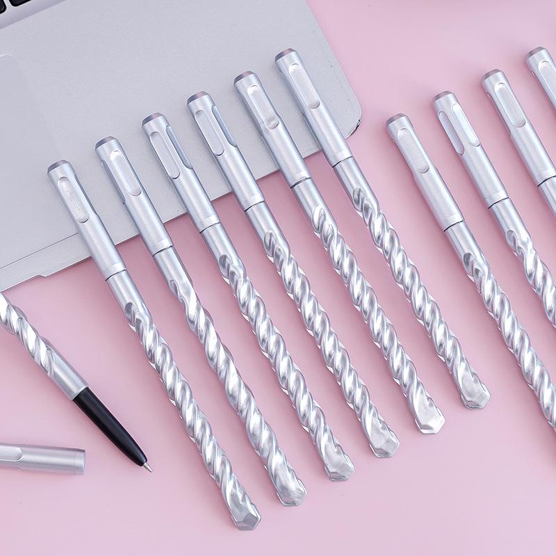 

Снова в школу сезон 5 шт. креативные инструменты ручка студенческая шариковая ручка аппаратный инструмент форма сверла студент милые канцелярские товары подарок 5pcs