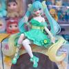 Anime Hatsune Miku Figure Noodle Stopper Figure Kagamine Rin Tangerine Lime Model Toy Doll Aciton Figure Collection Gift