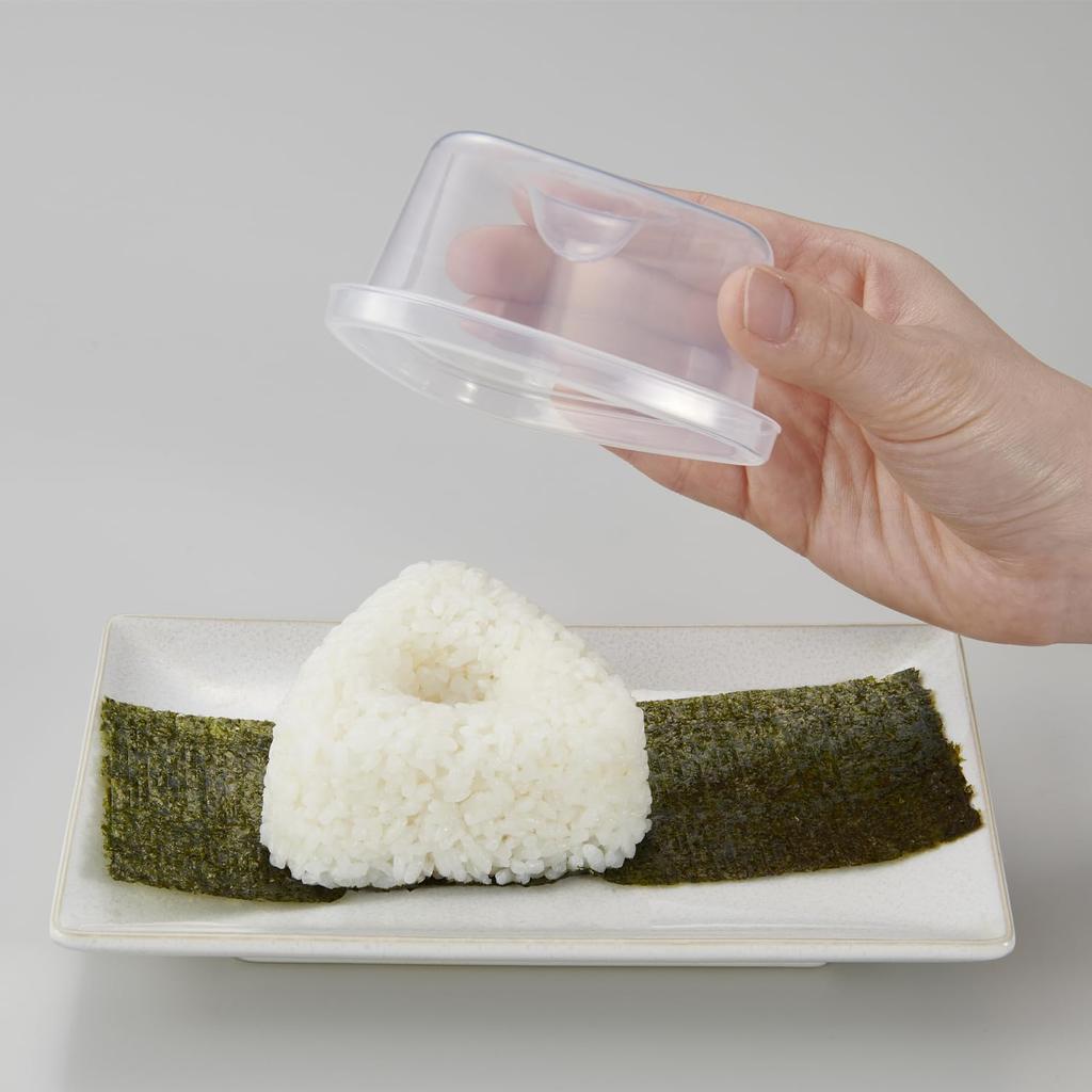 Ebisu Rice Storage Onigiri Made in Dishwasher Convenience Store Pack Staff Containers, Shape, 4-Pack, Japan, Freezer, Microwave, Safe, Size, PG-3150