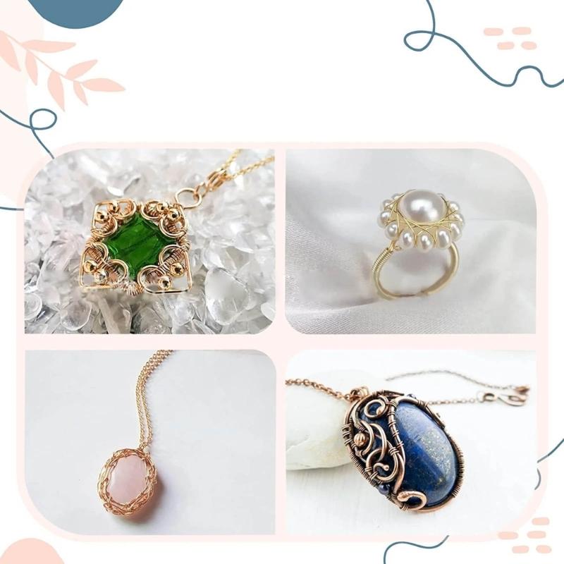 Versatile Copper Wire for Jewelry and Craft Projects Soft and Bendable 0.3mm Beading Cord for DIY Workshop Home Decor