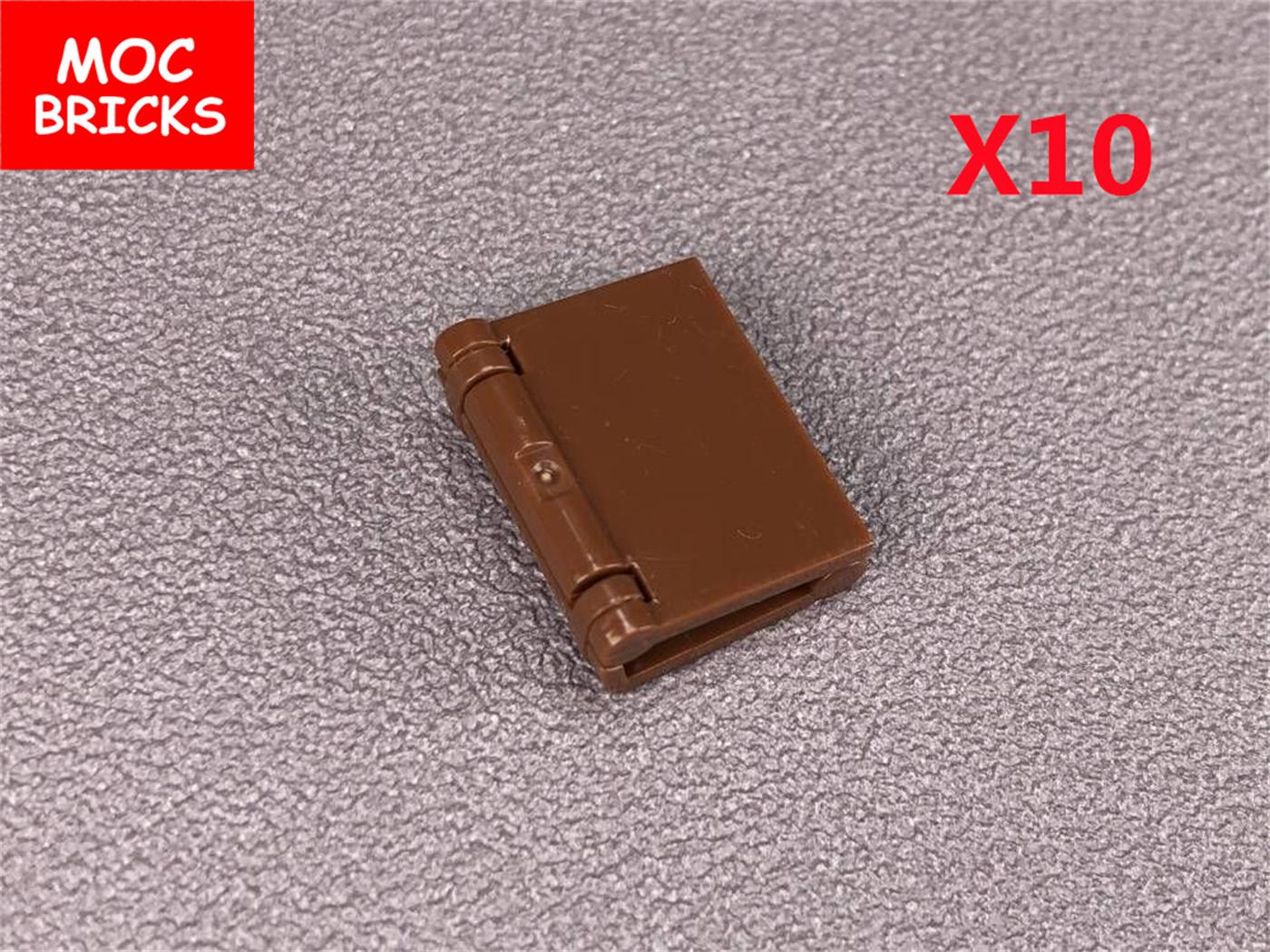 MOC Bausteine Horror Stadt Gold Silber Geldpistole Münzen Dollarbeutel Aktentasche 4cm Figur Polizei Zubehör Baustein Kinderspielzeug