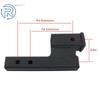 Rear 2 Inch Receiver Hitch Extension With 4 Inch Lift Drop 7500LB + Locking Pin