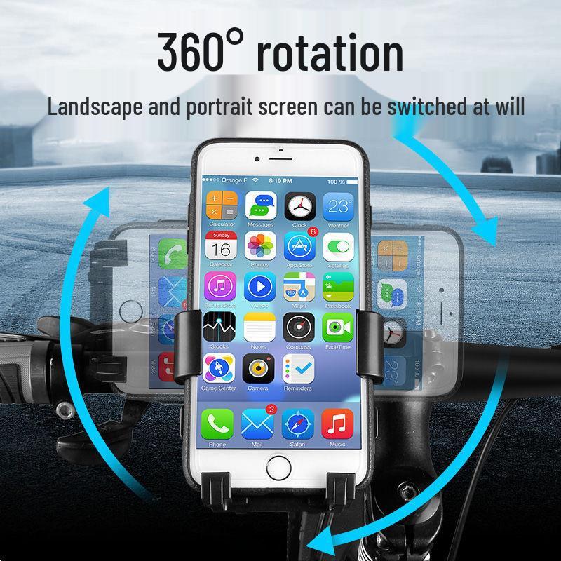 Shockproof Motorcycle and Bicycle Phone Holder for Navigation