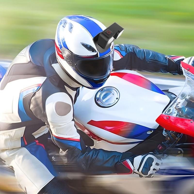 Flexible Klebehalterung für Action-Kameras Sichere Montage auf flachen und gekrümmten Oberflächen 180 Grad verstellbare Neigung Aluminiumlegierung