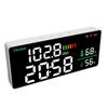 LED Decibel Meter 2.4G WiFi Wall Mounted 11 Inch LED Temperature Humidity Time Display Sound Level Meter for Tuya