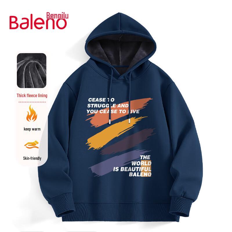 Baleno Men's Hooded Fleece Pullover