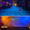 7 Colors Disco Lights LED Water Ripples Effect Light Projector Stage Lights Sound Activated With Remote Control For DJ KTV Disco