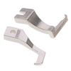 Right Toe Zipper Foot Replacement Set for Industrial Sewing Machine Feet U192R U193R Metal Presser Foot Attachment