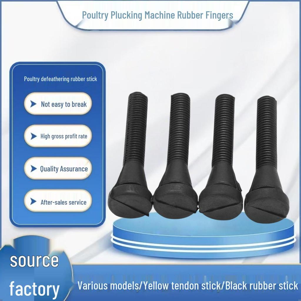 Wachtel- & Hühnerenthaarungs-Gummistab zum Geflügelrupfen