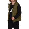 Adidas Gray Duck Down Breathable Hooded Sleeveless Down Vest Men vest GT9208