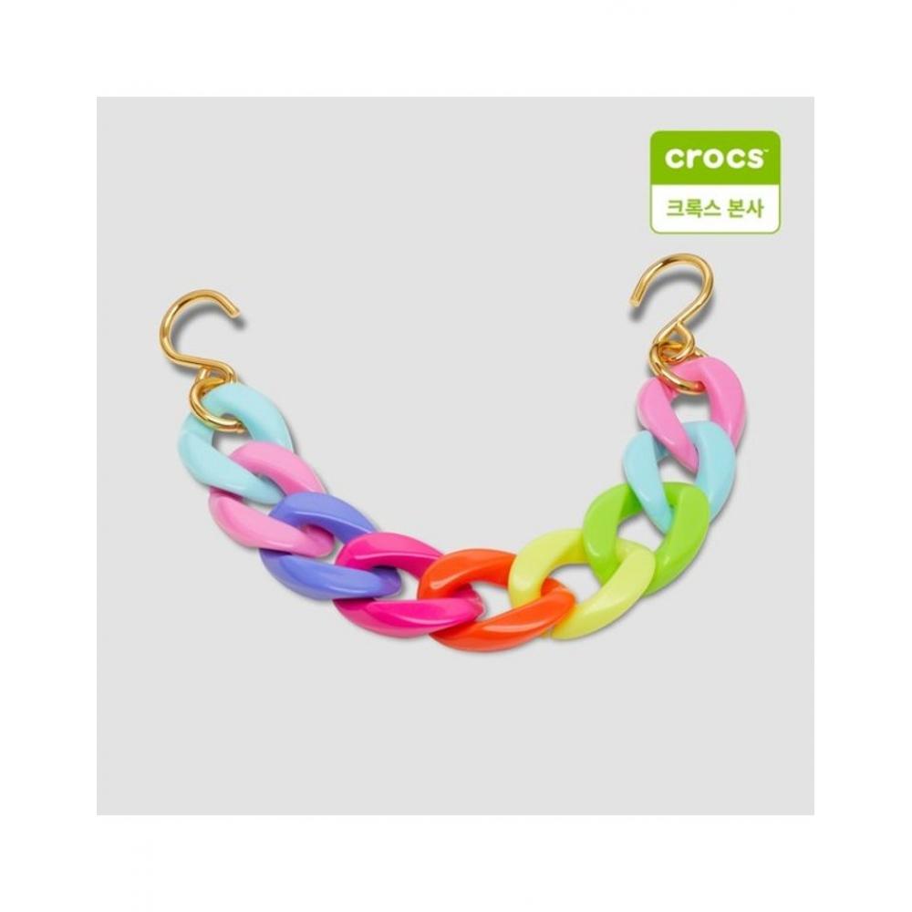 

Crocs Rainbow Strap Chain Gibbitz Charm 10013356 onefree