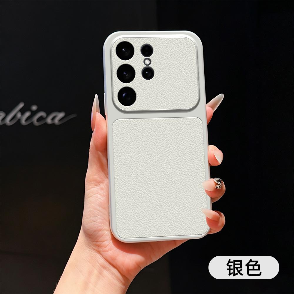 Applicable to Samsung S11ULTRA mobile phone case, light luxury leather pattern A11 all-inclusive anti-drop S11FE business protective case