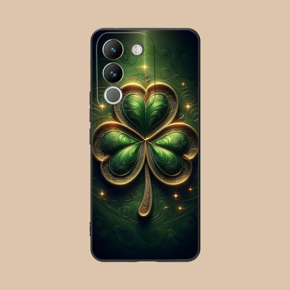Saint Patrick's Day Mobile Phone Case for VIVO V60 V50 V40 V30 V29 V27 V25 V23 Pro Lite 5G Colorful Printing Cover Cover Luxury