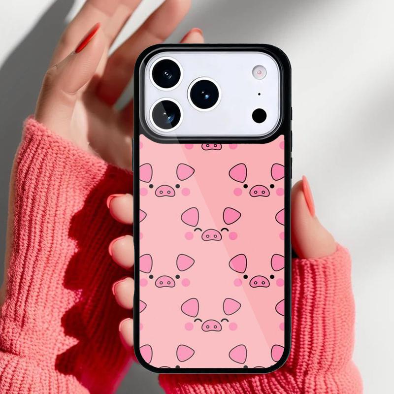 

cute pig Phone Case for iPhone 17 16 15 14 13 Pro Max Back Cover for 12 11 Pro Coque iPhone 15