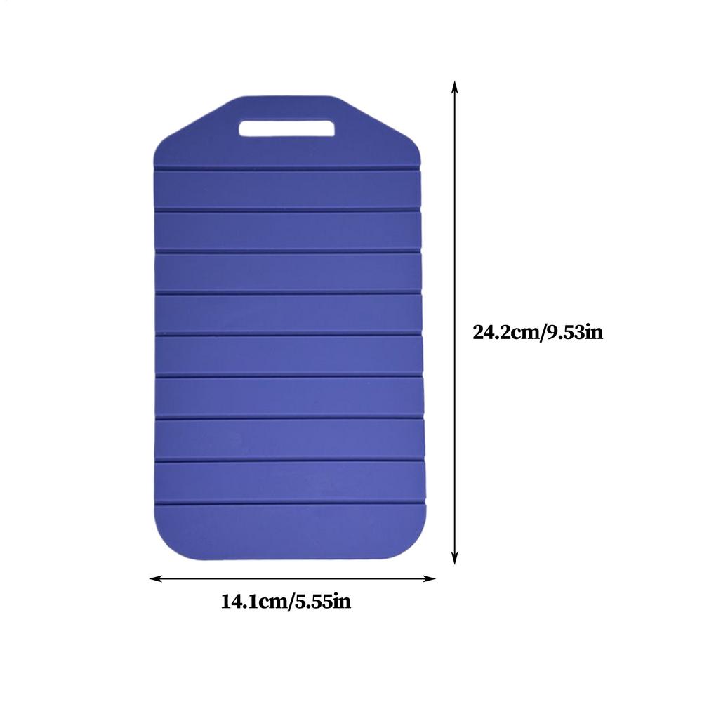 Silicone Folding Cutting Board Portable Chopping Mat Double-Sided Camping Picnic Chopping Block Mat Kitchen Cooking Tool