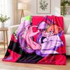 Chainsaw Man Flannel Throw Blanket Soft Warm Cozy For Sofa Bed Indoor Home Bedroom Use