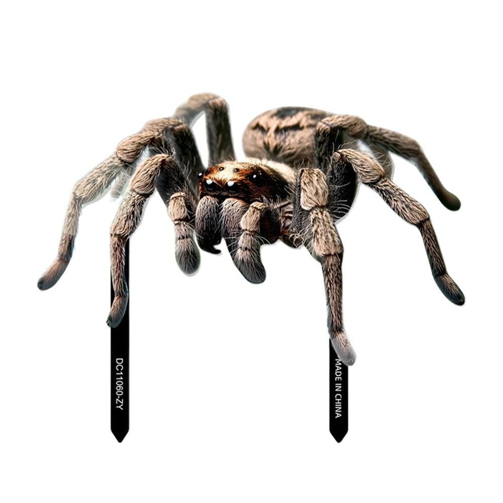 

Halloween Garden Courtyard Decoration Ground Plug 2D Stakes Horror Hand/Spider/Skeleton/Pumpkin Signs Card