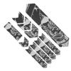 ENLEE 10PcsSet Bike Frame 3D Night Reflection Removeable Sticker Bike Paster Guard CoverBeauty
