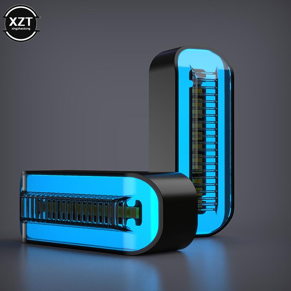 

2pc Universal 12V Led Motorcycle Turn Signals Indicator Light E24 Flowing Ater Blinker Flashing Indicator