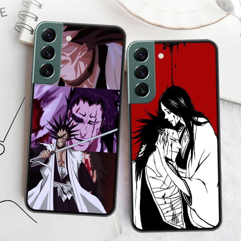 BLEACH Zaraki Kenpachi Phone Case For Samsung Galaxy S22 S25 Ultra S21 S10 Plus S26 Edge S20 S23 S24 FE Cover Silicone Soft