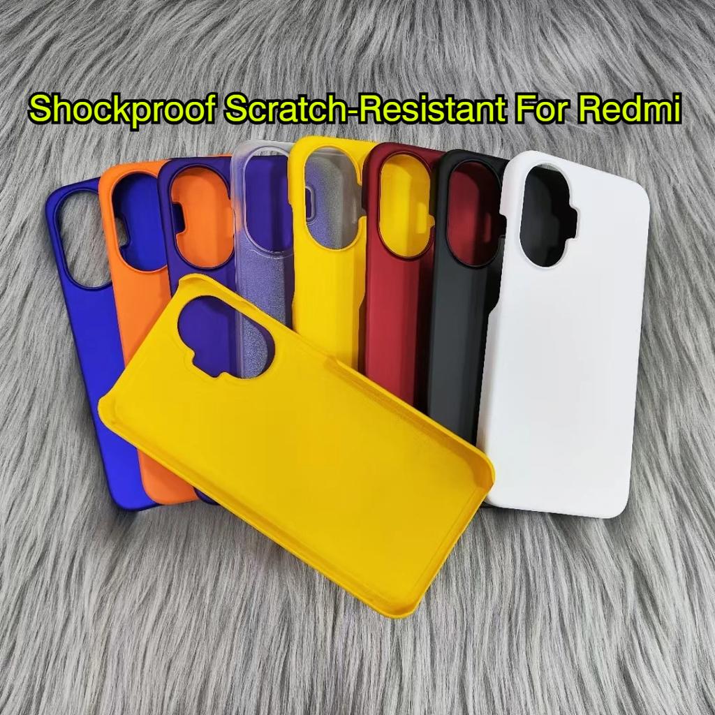 Multi Colors Slim Protection Shockproof Scratch-Resistant For Redmi Turbo 3, Redmi Turbo 4 / 4 Pro Back Cover