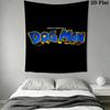 Dog Man Tale Friendship Courage Tapestry Fashion Print Background Cloth Soft Wall Covering Decoration Atmospheric Background Cloth
