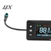 Electric Bike Control Panel Ebike Display Fit for Yozma IN 10, Bicycle LCD Screen with Waterproof 5-Pin Connector, Meter 22.2MM Handlebar E
