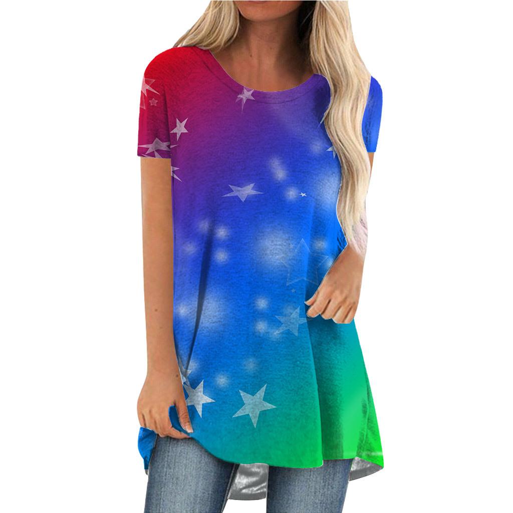 

Женская футболка с полосатым графическим узором, повседневная, праздничная, для выхода в свет, абстрактная, геометрическая, с рисунком, футболка, короткая, XS-8XL 4XL