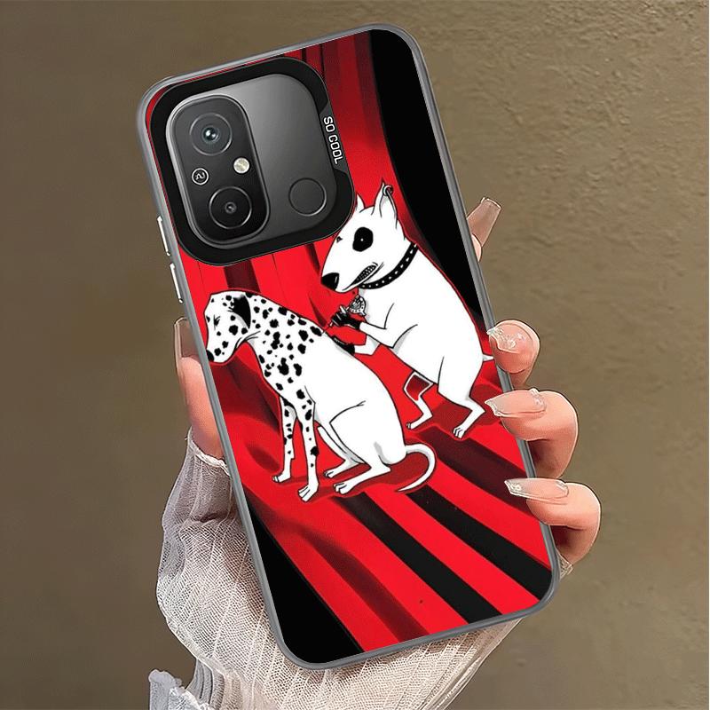 Bull Terrier Dog Cute Puppies Shockproof Phone Case for Xiaomi Poco X7 X6 X5 X3 Pro F7 Ultra M8 Redmi 15C 15 14C 13C 12C 10C 13