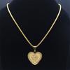 Prayer Holy Quran Verse Quranic Necklace Stainless Steel Ayat Al Kursi Pendants Necklaces Islamic Jewelry collar hombre N2058S02