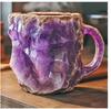 Mineral Crystal Coffee Mugs 2025 New Colorful Natural Mineral Crystal - Elegant Christmas Gift for Home & Office Ideal for