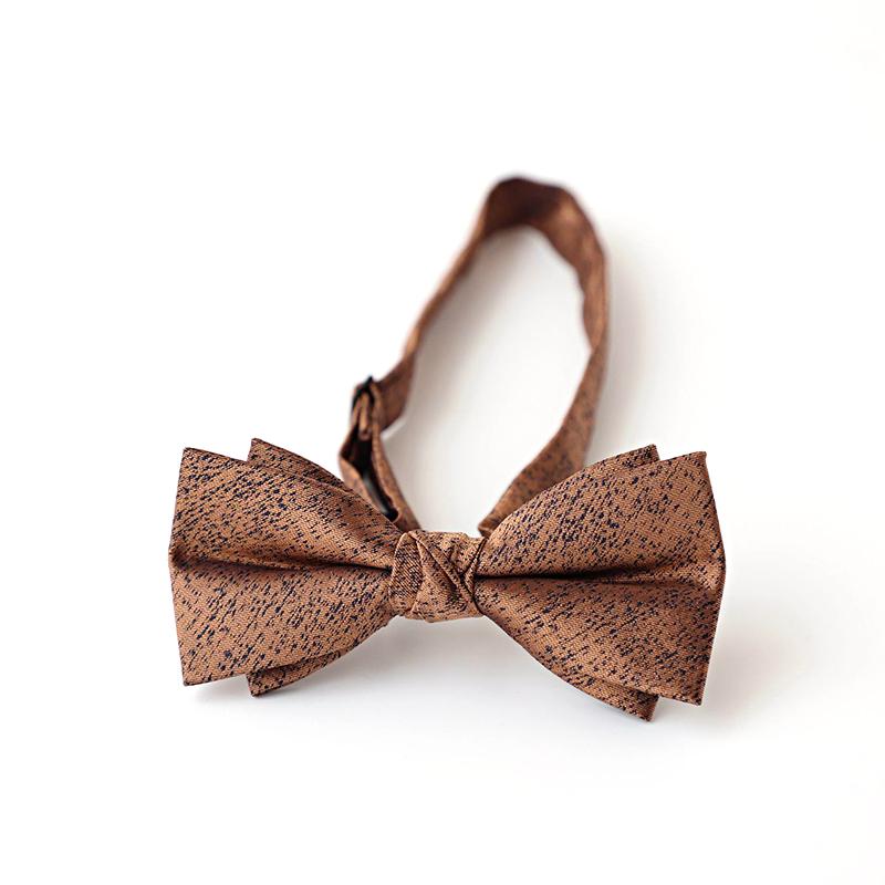 1PC High Quality Dark Pattern Performance Printed Floral Accessories Men's Bow Tie Handmade Casual