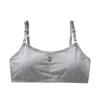 Cotton Adjustable Strap Wireless Bralette for Women Soft Breathable Crop Top Seamless Lightweight Undergarment