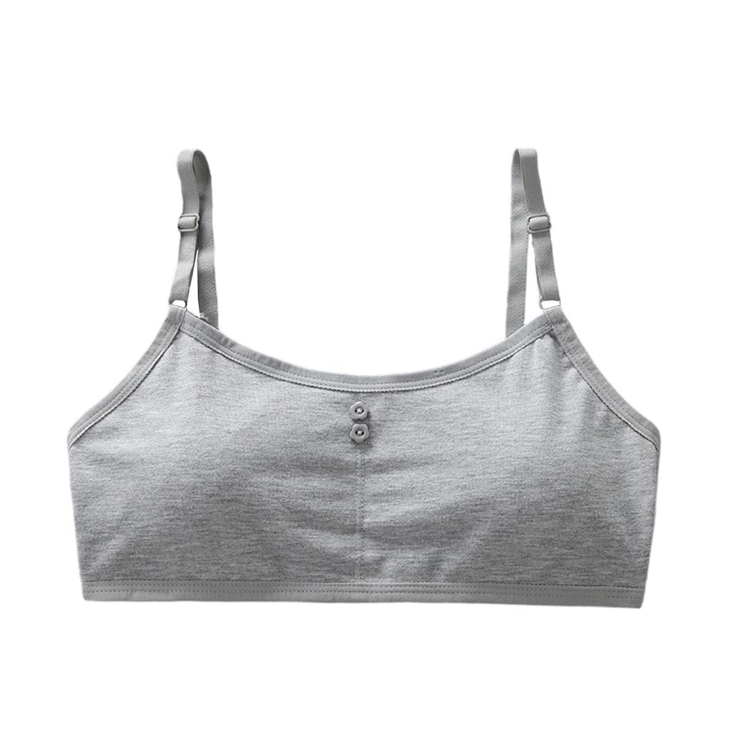 Cotton Adjustable Strap Wireless Bralette for Women Soft Breathable Crop Top Seamless Lightweight Undergarment