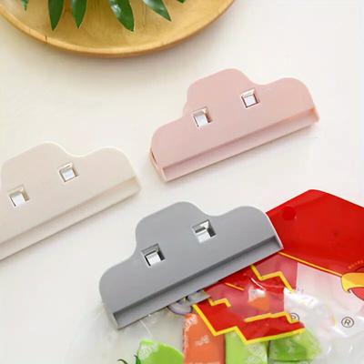 Moisture-proof Kitchen Clips Plastic Tool Snack Clip Food Bag Sealing Portable Sealer Clamp Food Preservation Home Supply Storage Food  Supply