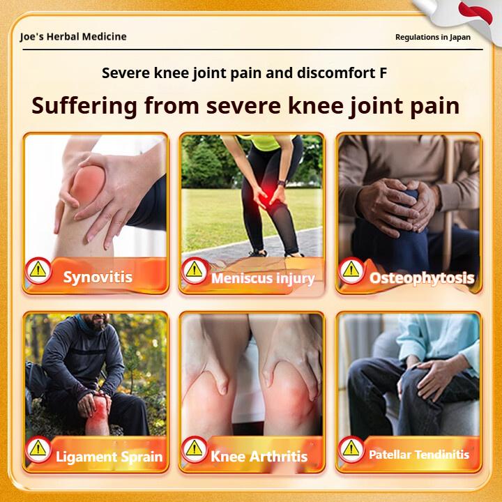 Joint swelling, pain, impaired mobility, local effusion, and discomfort such as clicking or friction during movement