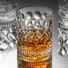 Spirits Glasses Transparent Thicken Anaglyph Glass Cup Vodka Whisky Sake Shochu Liqueur Bar Luxury Glasses Drinkware