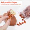 Manicure Joint Finger Mechanical Nail Set For Beginners To Practice Activities With Base To Practice Nails