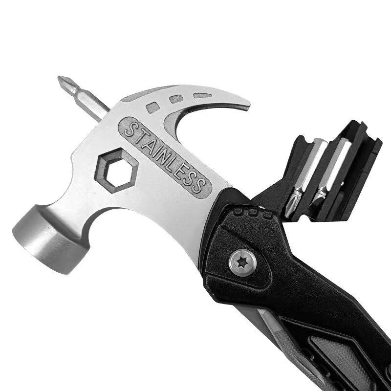 Miflame Outdoor Camping Multifunction Folding Claw Hammer